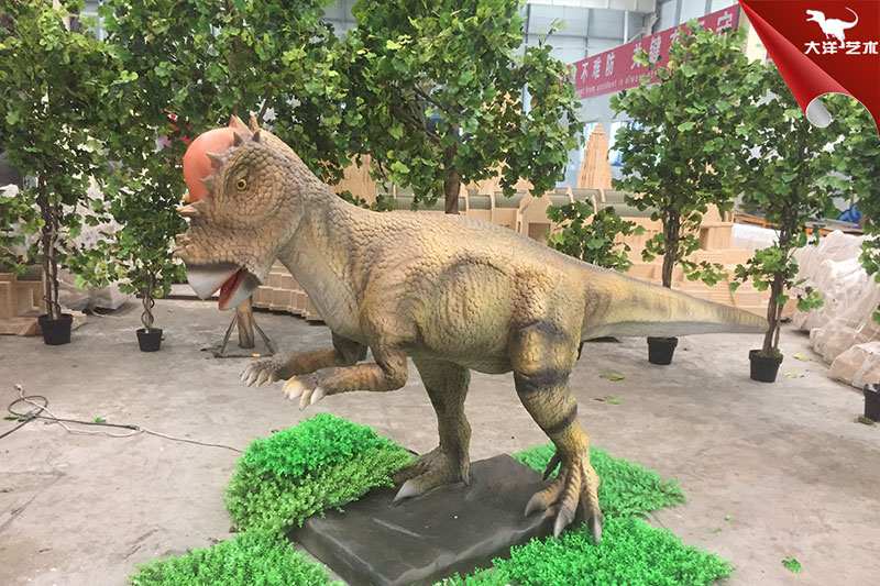 仿真恐龍模型-腫頭龍
