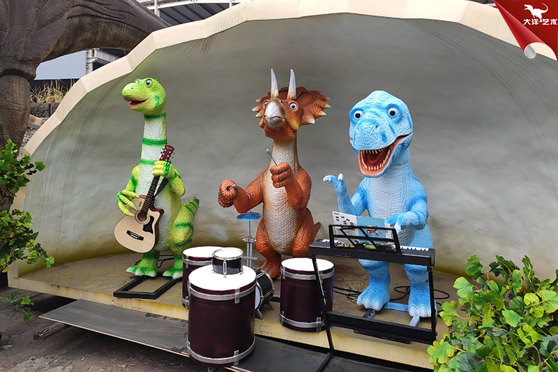 仿真恐龍樂隊