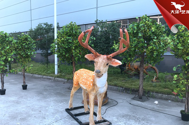 仿真梅花鹿-仿真動物租賃