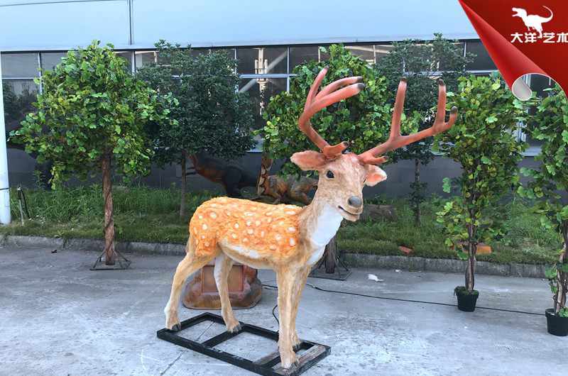 仿真梅花鹿-仿真動物租賃