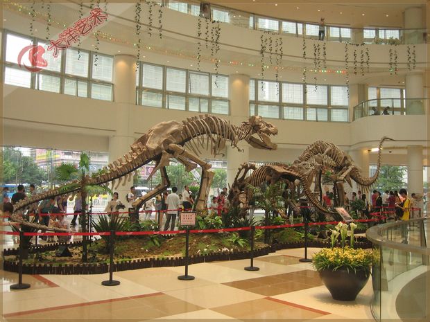 仿真霸王龍骨架化石