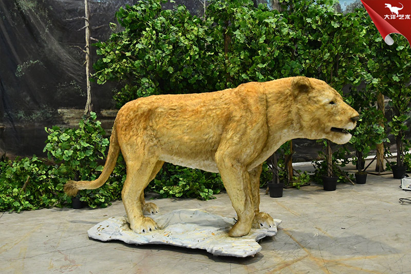 仿真動物模型-洞獅