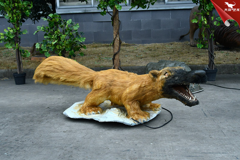 仿真動物模型-劍齒松鼠