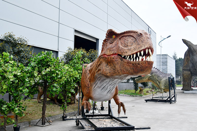 霸王龍頭-仿真恐龍