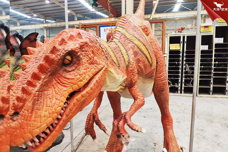 恐龍皮套，行走恐龍