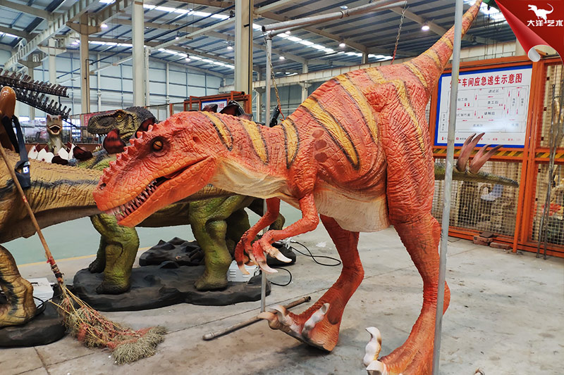 恐龍皮套，行走恐龍