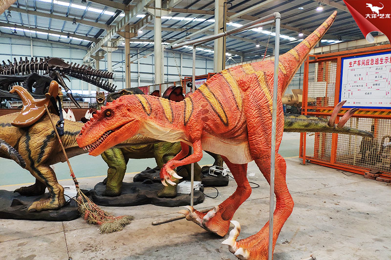 恐龍皮套，行走恐龍