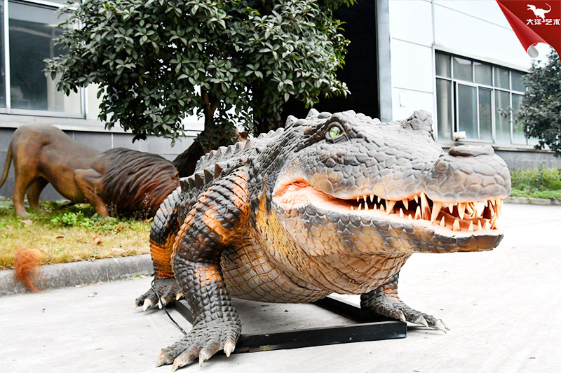 仿真鱷魚，仿真動(dòng)物制作