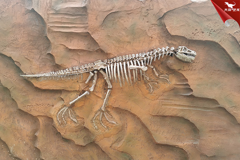 仿真恐龍骨架，恐龍化石，恐龍骨骼