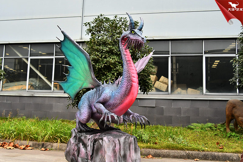 西方龍仿真模型