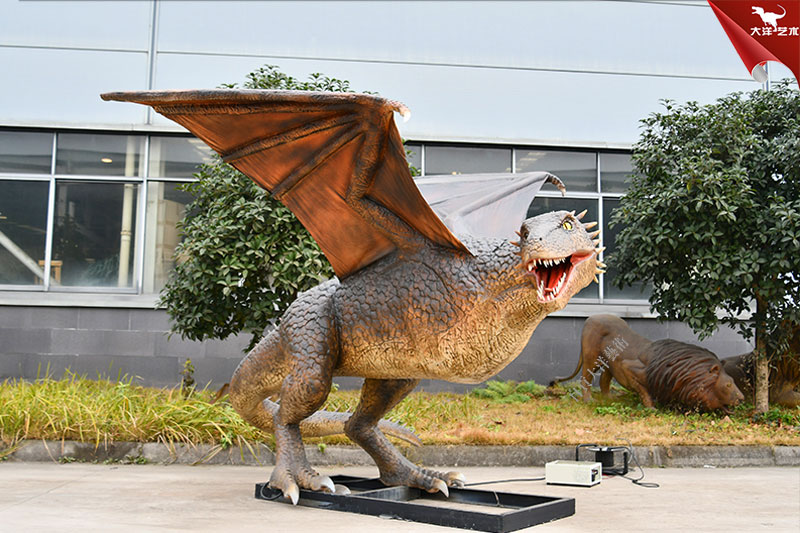 仿真西方飛龍模型