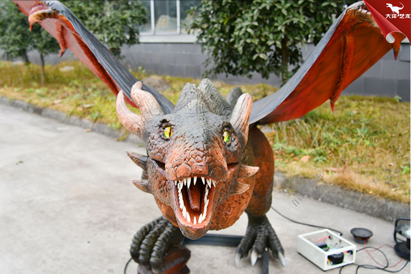 仿真飛龍 巨龍模型 西方龍怪獸模型
