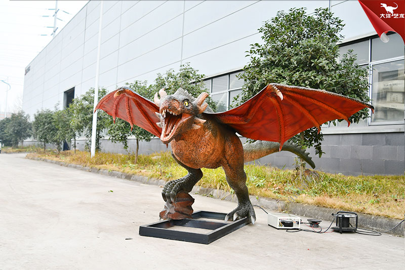仿真飛龍 巨龍模型 西方龍怪獸模型