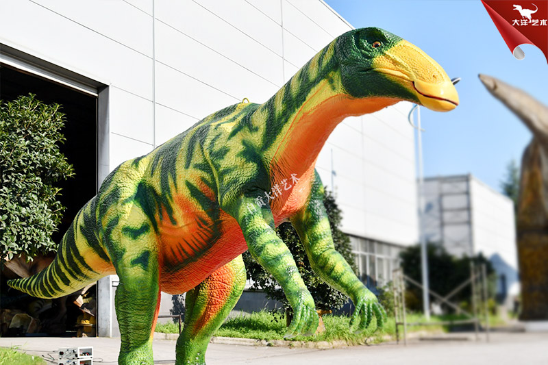 鴨嘴龍仿真恐龍電動機械模型