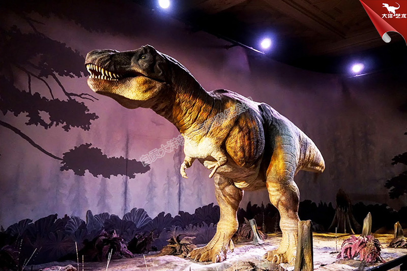 仿真活體霸王龍機械模型