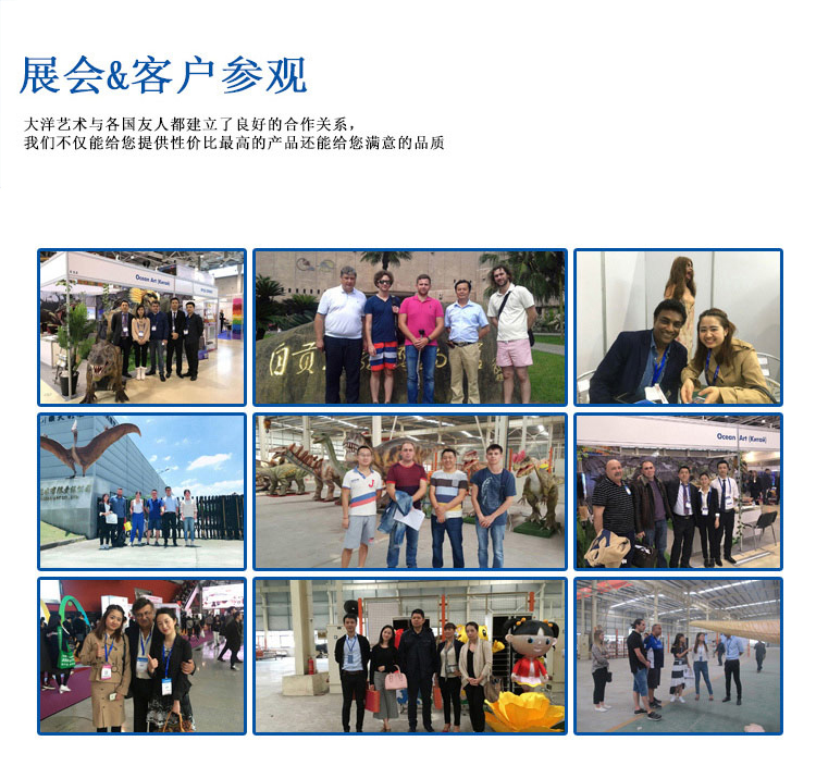 大洋恐龍服，恐龍服案例